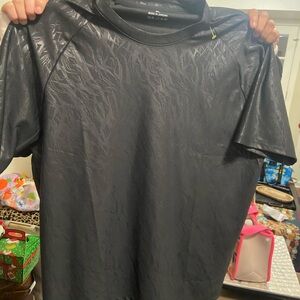 MADE IN JORDAN gray with silver patterns XL Men's Black T-Shirt